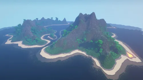 Adventure Island — Minecraft xarita, rasm 1