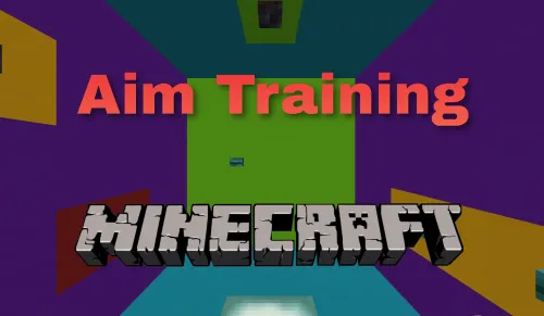 Aim Training - Nishonga olish mashqi — Minecraft xarita, rasm 1