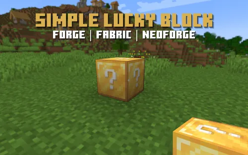 Simple Lucky Block — Minecraft mod, rasm 1