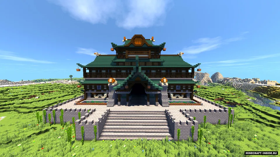 Dima Skrynnik'ning yapon qal'asi — Minecraft xarita, rasm 5