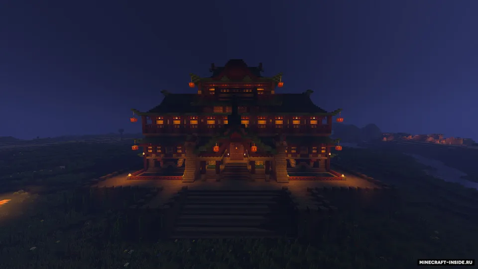 Dima Skrynnik'ning yapon qal'asi — Minecraft xarita, rasm 8