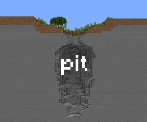 The Pit — Minecraft xarita, rasm 1