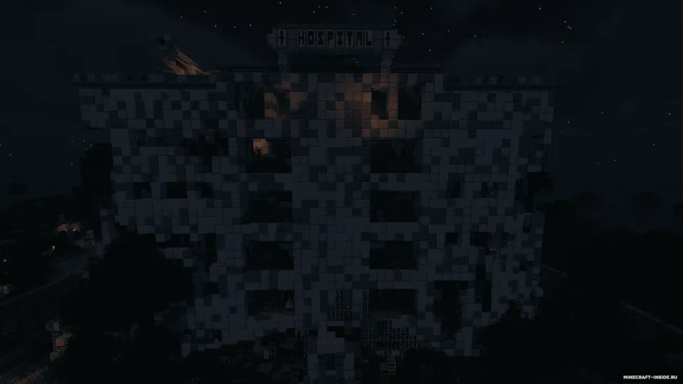 Shifoxonadan qochish — Minecraft xarita, rasm 6