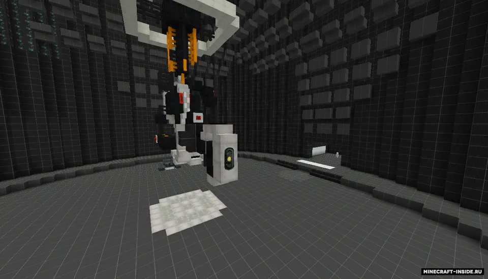 GLaDOS'ning uchta zali va vayron bo'lgan zal — Minecraft xarita, rasm 4