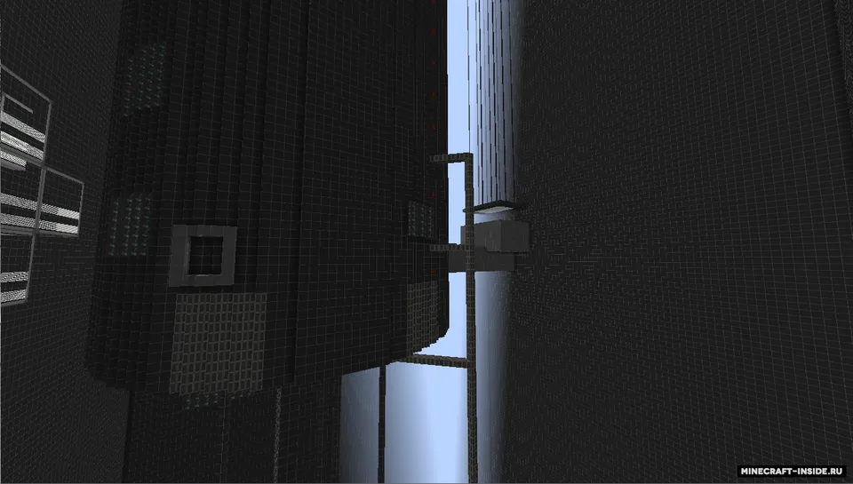 GLaDOS'ning uchta zali va vayron bo'lgan zal — Minecraft xarita, rasm 5