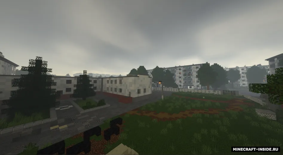 Post-Soviet Streets — Minecraft xarita, rasm 2
