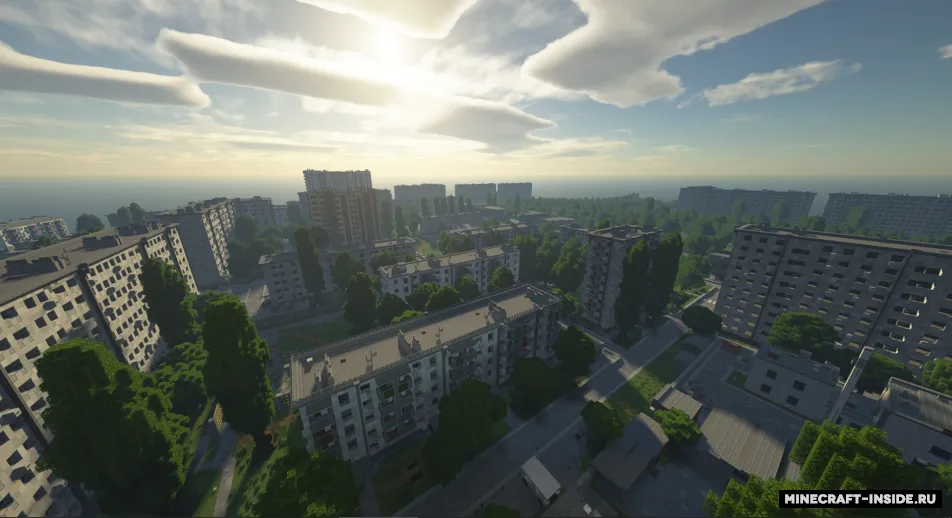 Post-Soviet Streets — Minecraft xarita, rasm 3