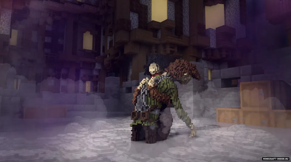 Attack on Titan: Shiganshina — Minecraft xarita, rasm 2