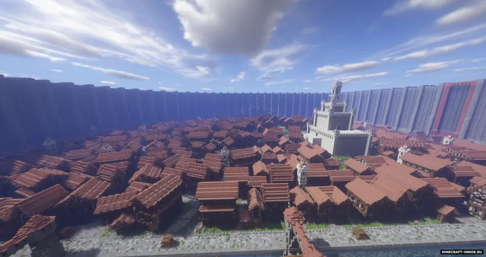 Attack on Titan: Shiganshina — Minecraft xarita, rasm 4
