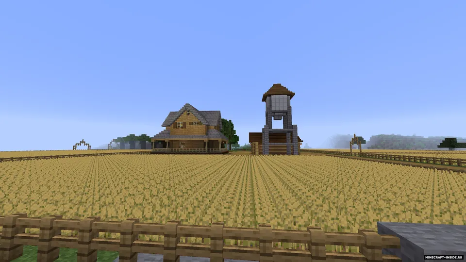 Amerika ranchosi — Minecraft xarita, rasm 4
