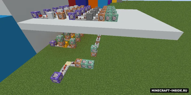 Rangli xonalar — Minecraft xarita, rasm 2