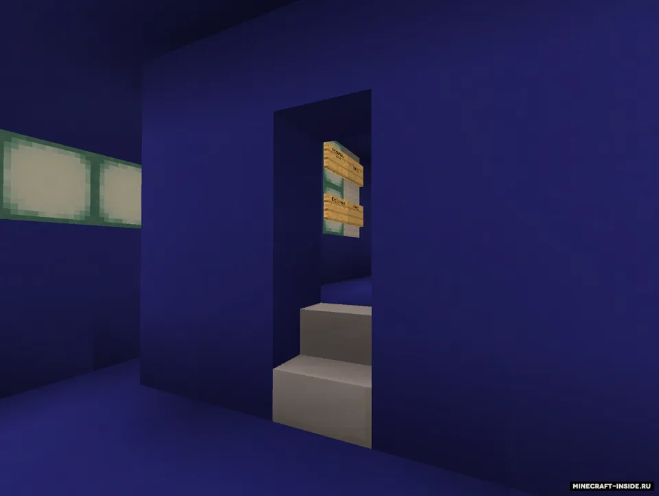 Moviy labirint — Minecraft xarita, rasm 2