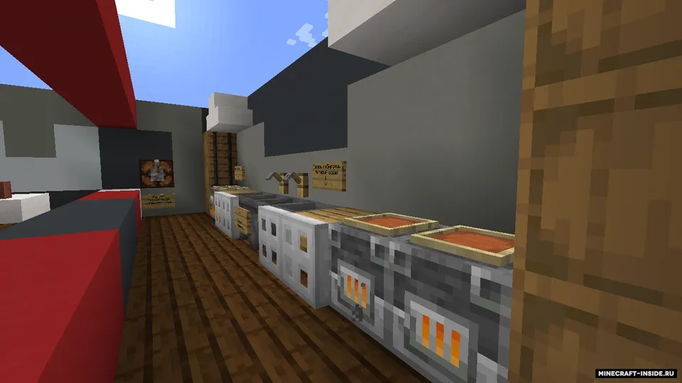 Food Fight / Oshpazlar jangi — Minecraft xarita, rasm 6