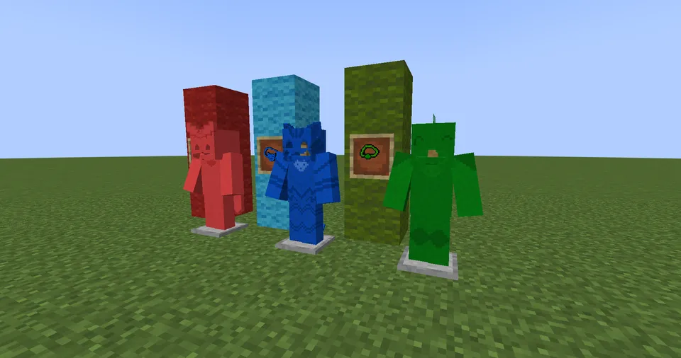 Pyjamasques — Minecraft mod, rasm 4