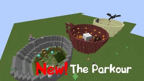 The Parkour by AlikGamerProYT — Minecraft xarita, rasm 1
