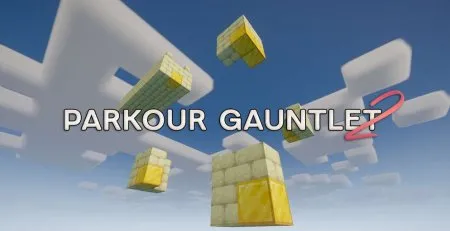 Parkour Gauntlet 2 — Minecraft xarita, rasm 1