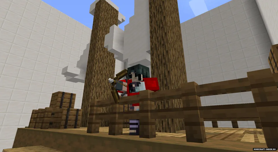 PaintBall Rush II: Reborn — Minecraft xarita, rasm 2