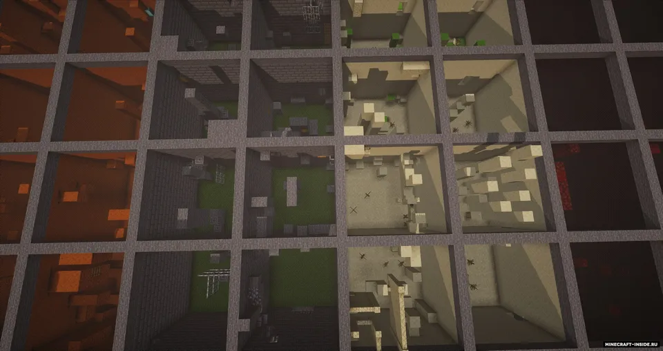 To'rt biom - Parkur — Minecraft xarita, rasm 4