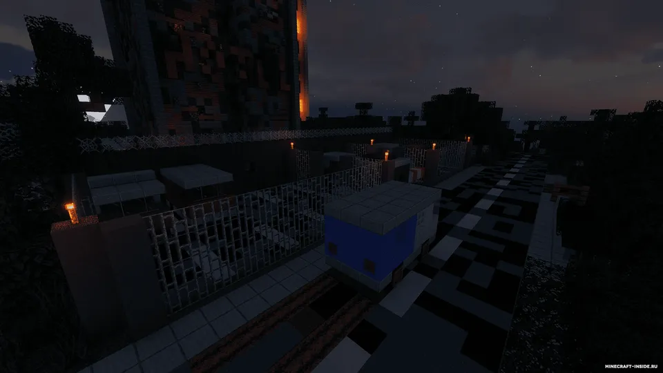Horror xarita: Tashlandiq joy — Minecraft xarita, rasm 8
