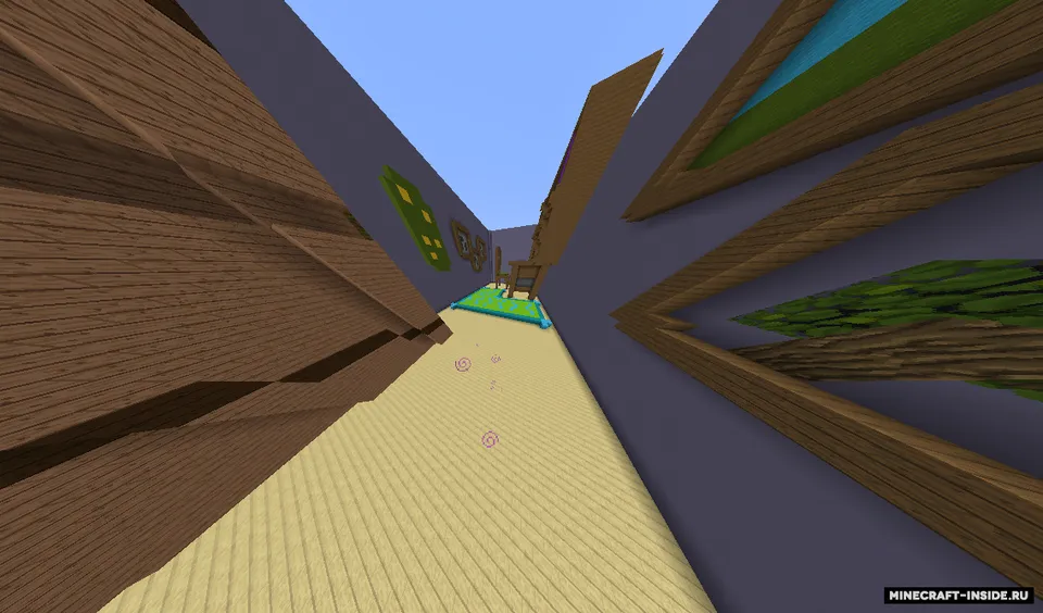 Hide and seek: Xonada berkib qolish — Minecraft xarita, rasm 3