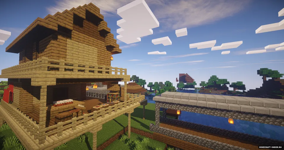 Chiroyli uy — Minecraft xarita, rasm 3