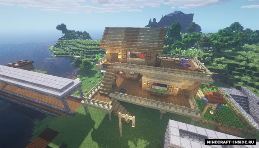 Chiroyli uy — Minecraft xarita, rasm 4