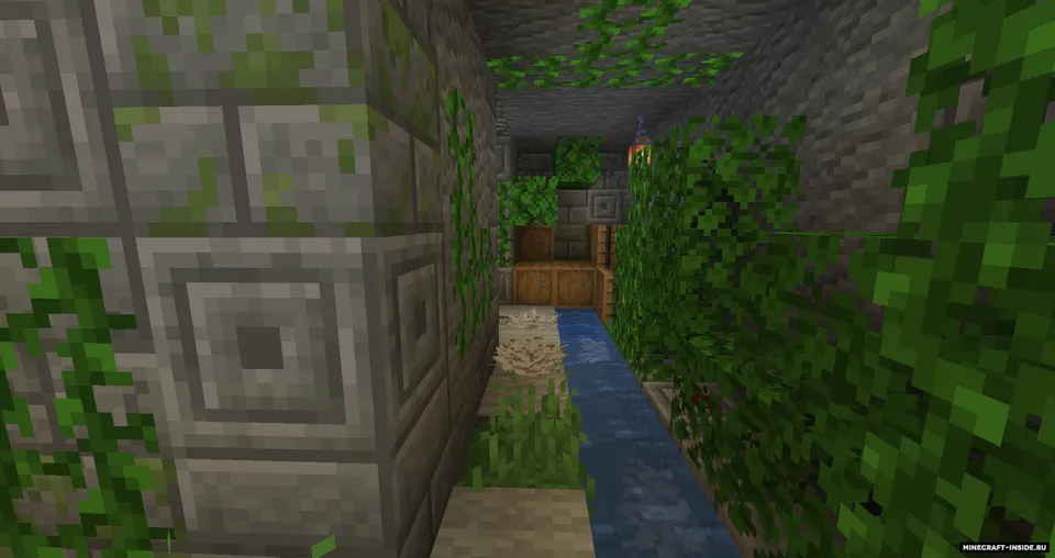 Yer ostidagi sarguzasht — Minecraft xarita, rasm 4