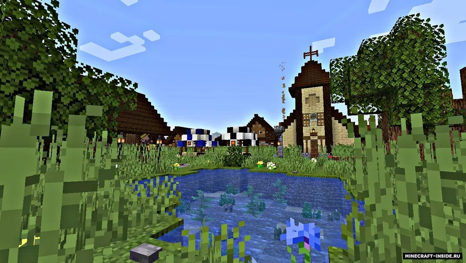 Village country — Minecraft xarita, rasm 3