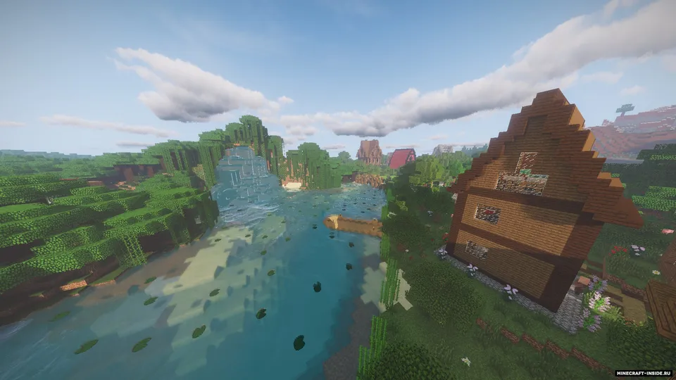 Village in the forest — Minecraft xarita, rasm 4