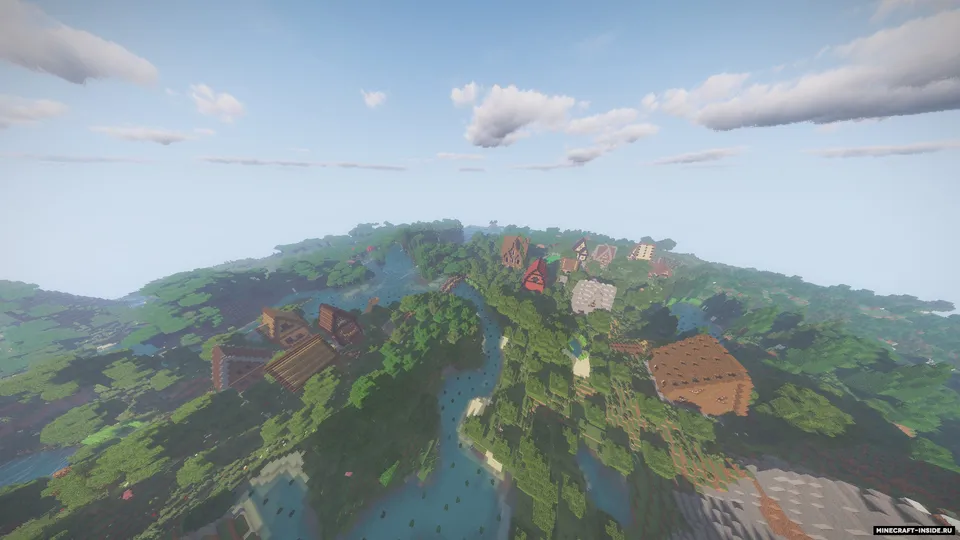 Village in the forest — Minecraft xarita, rasm 5