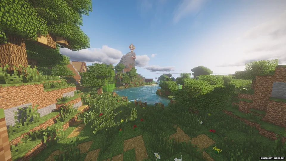 Village in the forest — Minecraft xarita, rasm 7