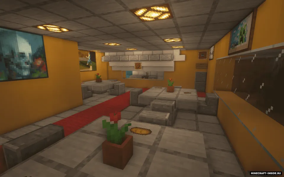 Space MT4 - kosmik kema — Minecraft xarita, rasm 6