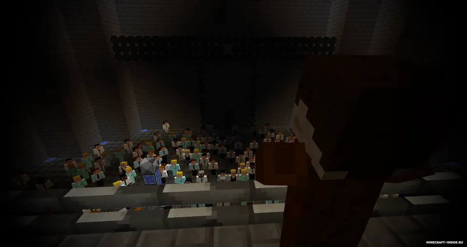 Yopiq eshiklar ortida: Remaster — Minecraft xarita, rasm 2