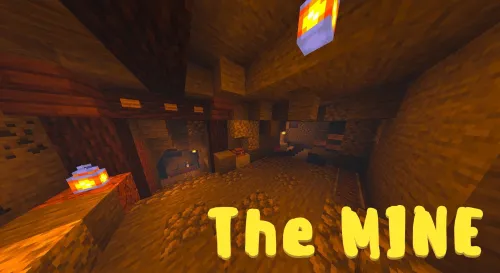 The mine — Minecraft xarita, rasm 1