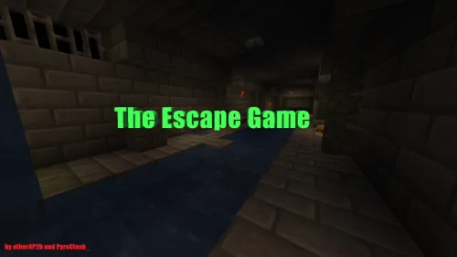 The Escape Game — Minecraft xarita, rasm 1