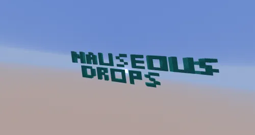 Nauseous Droppers — Minecraft xarita, rasm 1
