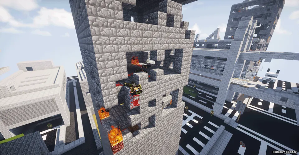 Horizon City: Zak Story — Minecraft xarita, rasm 2