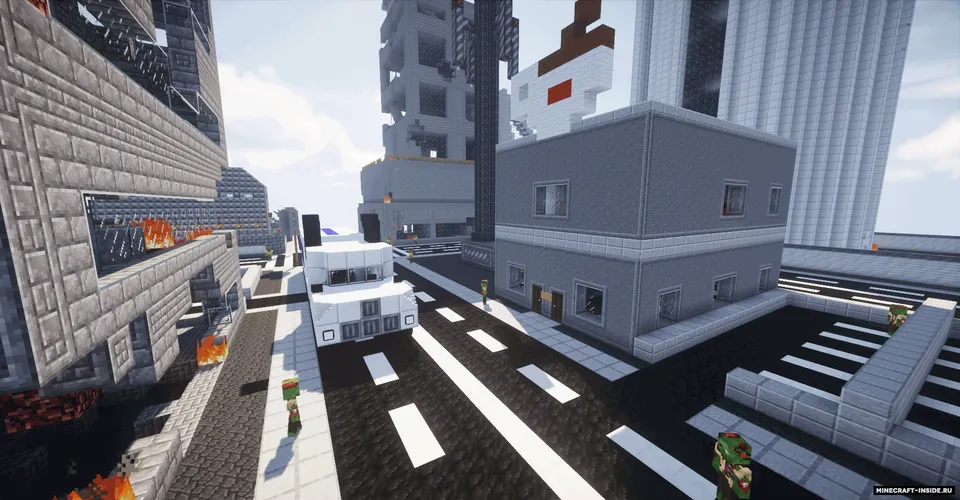 Horizon City: Zak Story — Minecraft xarita, rasm 3