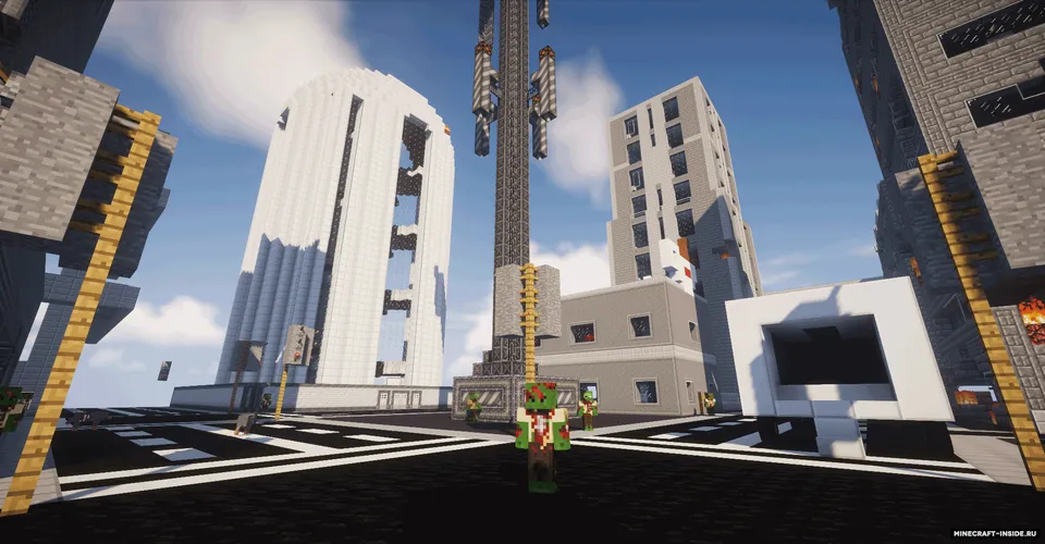 Horizon City: Zak Story — Minecraft xarita, rasm 7