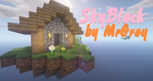SkyBlock by MrGroy — Minecraft xarita, rasm 1