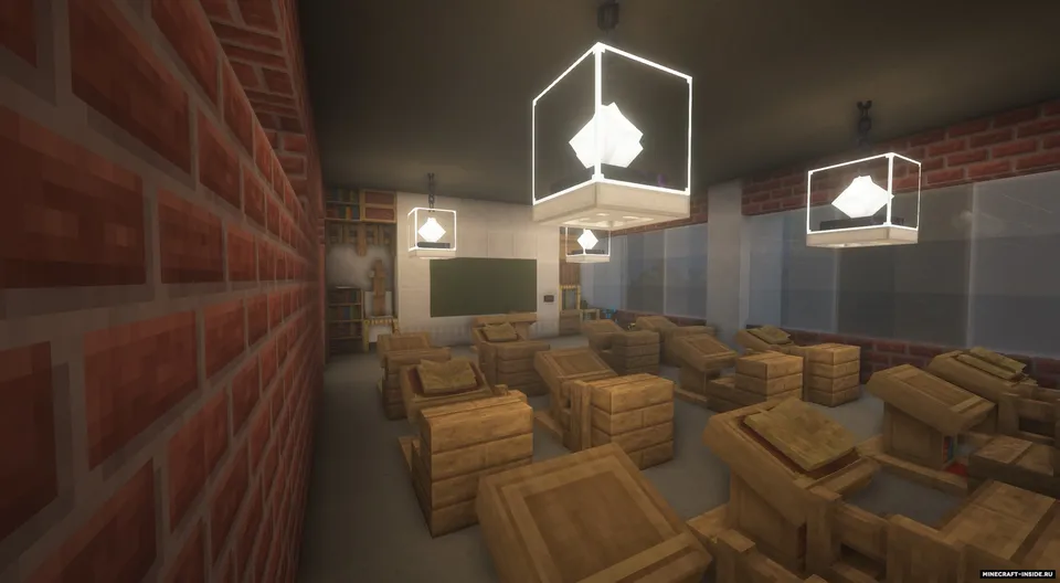 School Escape! / Maktabdan qochish — Minecraft xarita, rasm 4