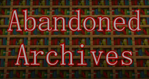 Abandoned Archives — Minecraft xarita, rasm 1