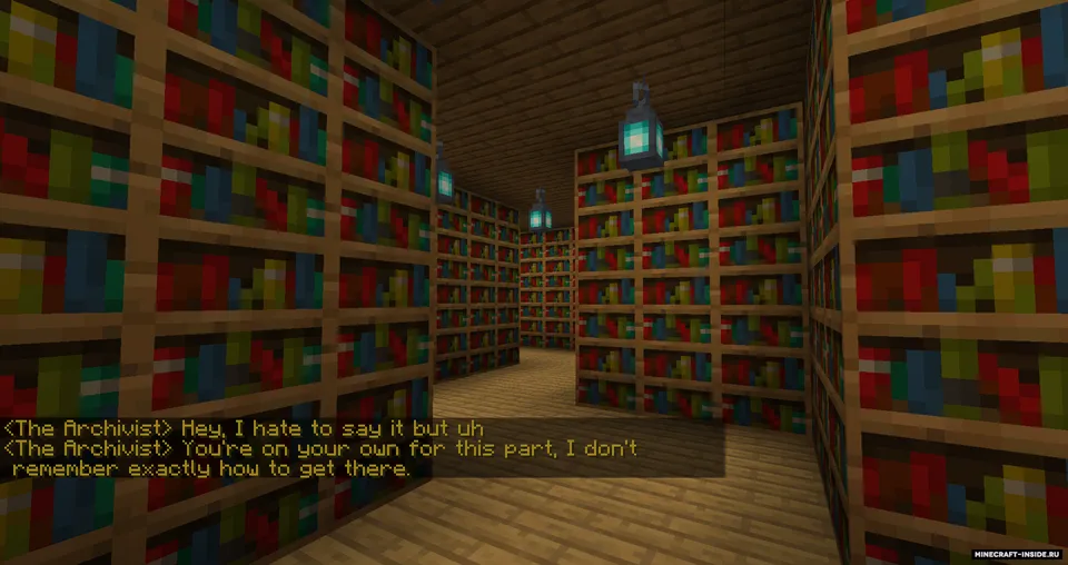 Abandoned Archives — Minecraft xarita, rasm 4