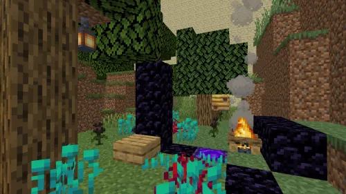 Klan urushlari - PvP xarita — Minecraft xarita, rasm 1