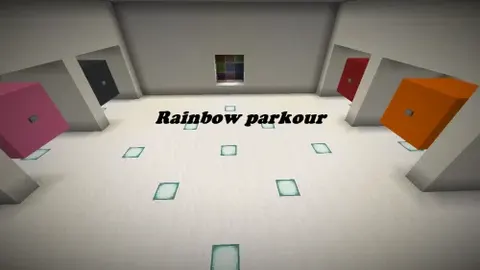 Rainbow parkour