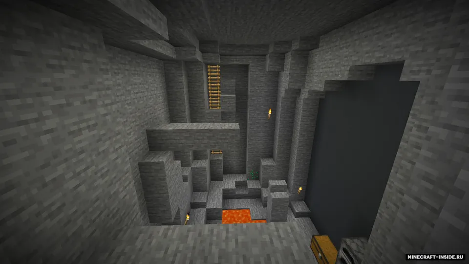 Rainbow parkour — Minecraft xarita, rasm 3