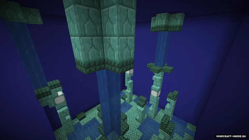 Rainbow parkour — Minecraft xarita, rasm 6