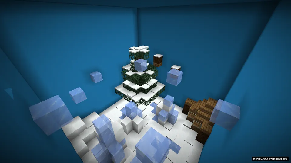 Rainbow parkour — Minecraft xarita, rasm 7