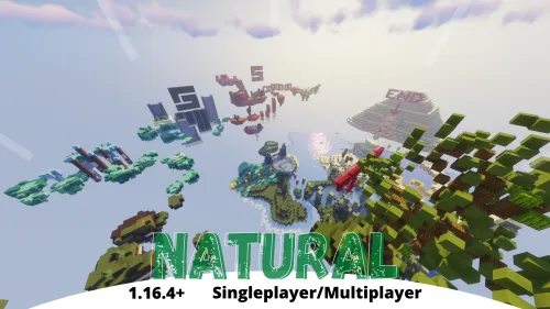 Natural — Minecraft xarita, rasm 1