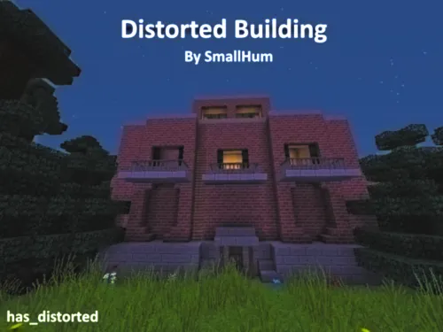 Distorted Building: Berkib qolish — Minecraft mod, rasm 1